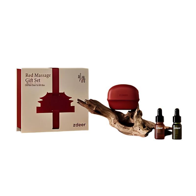 

Массажер с горячим компрессом из красного биань-камня Zuodian, штепсель CN (адаптер в комплекте)