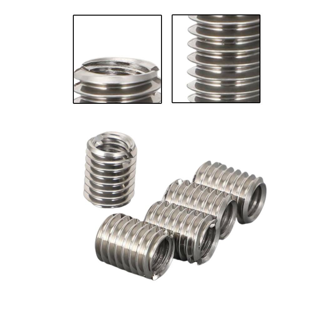 5x STAINLESS THREAD ADAPTERS M8 8MM MALE TO M6 6MM FEMALE THREADED REDUCERS