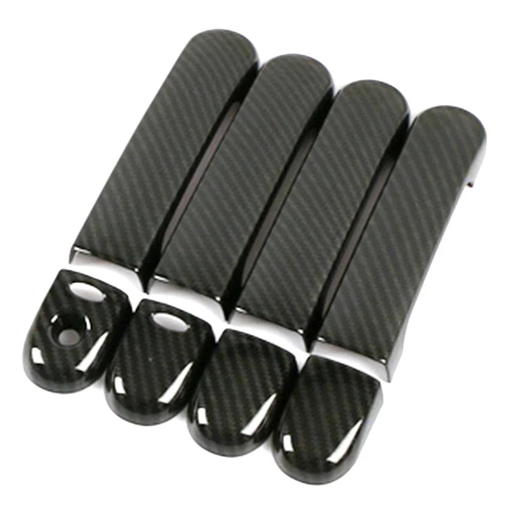 

Для Nissan March Micra K12 Grand Livina L10 Note Tiida C11 Latio Cube отделка внешней боковой ручки двери из углеродного волокна