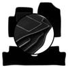 Juego completo de alfombrillas de terciopelo para: Hyundai i10 II hatchback (2013-)