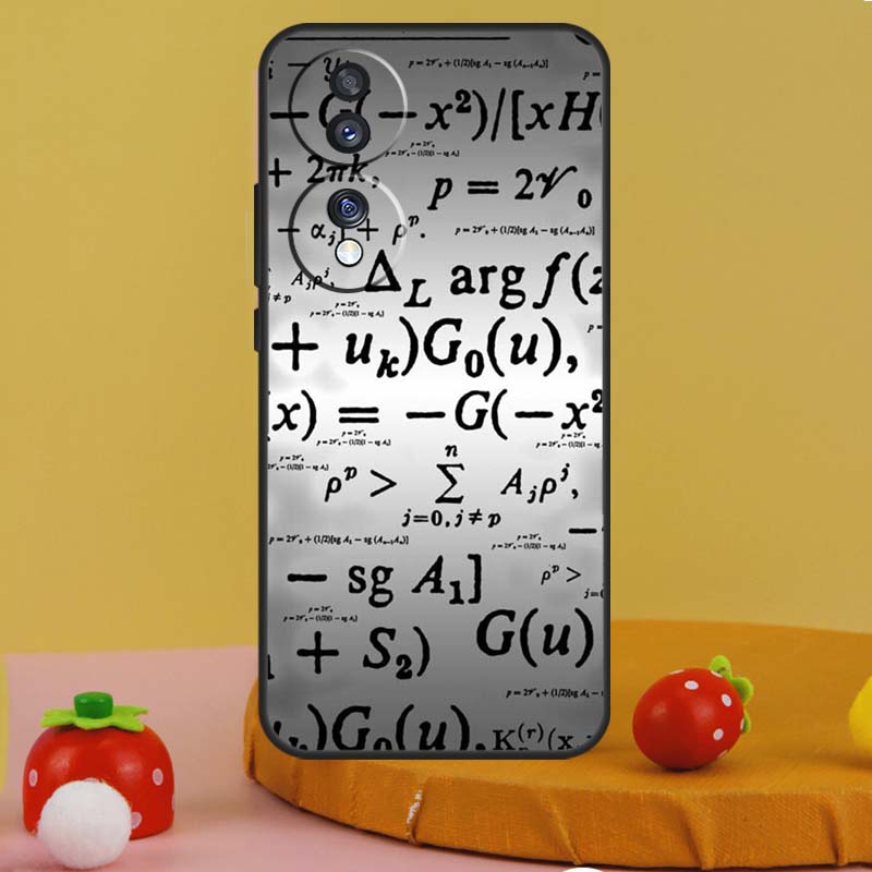 Brains Geek Science Math Physics Case For Honor 200 Pro X9c X9a X8a X7a X6a X7 X8 X9 X8b X9b 50 70 90 Magic 6 5 Lite Cover