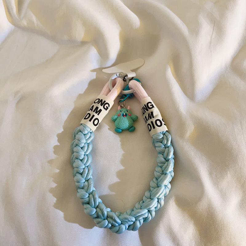 

Cartoon Cute Monster Phone Chain Pendant For Iphone For Samsung Huawei Xiaomi Smart Phone Strap Rope Key Rings Bag Decoration