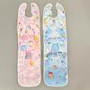4/6/8/10pcs Waterproof Baby Feeding Bibs Infants Cute Pattern Saliva Towel Newborn Toddler Soft Burp Cloth For Kids Bib