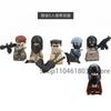 Military Soldiers Figures Weapons Building Blocks Accessories Two-color Guns Assault Sniper Rifles M16 M4 Model Bricks Toy Gift