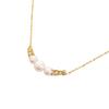 MIKIMOTO  Necklace gold K18 yellow gold/Akoya Pearl Women
