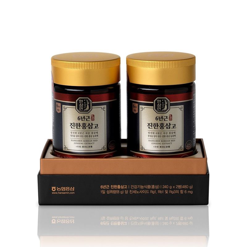 Hansamin Red Ginseng Extract 240g x 2ct