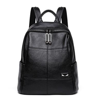 Bolso de Hombro Nuevo y Moderno para Mujer con Gran Capacidad y Versión Coreana de Moda Mochila de Viaje Versátil de Cuero Suave para Mujer