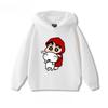 Crayon Shin-chan Xiaobai Children's Hoodie Boys and Girls Clothing Autumn and Winter Warm Children's Sweatshirt