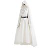Gandalf cos suit white wizard run lord of the rings hobbit cosplay suit cape cape