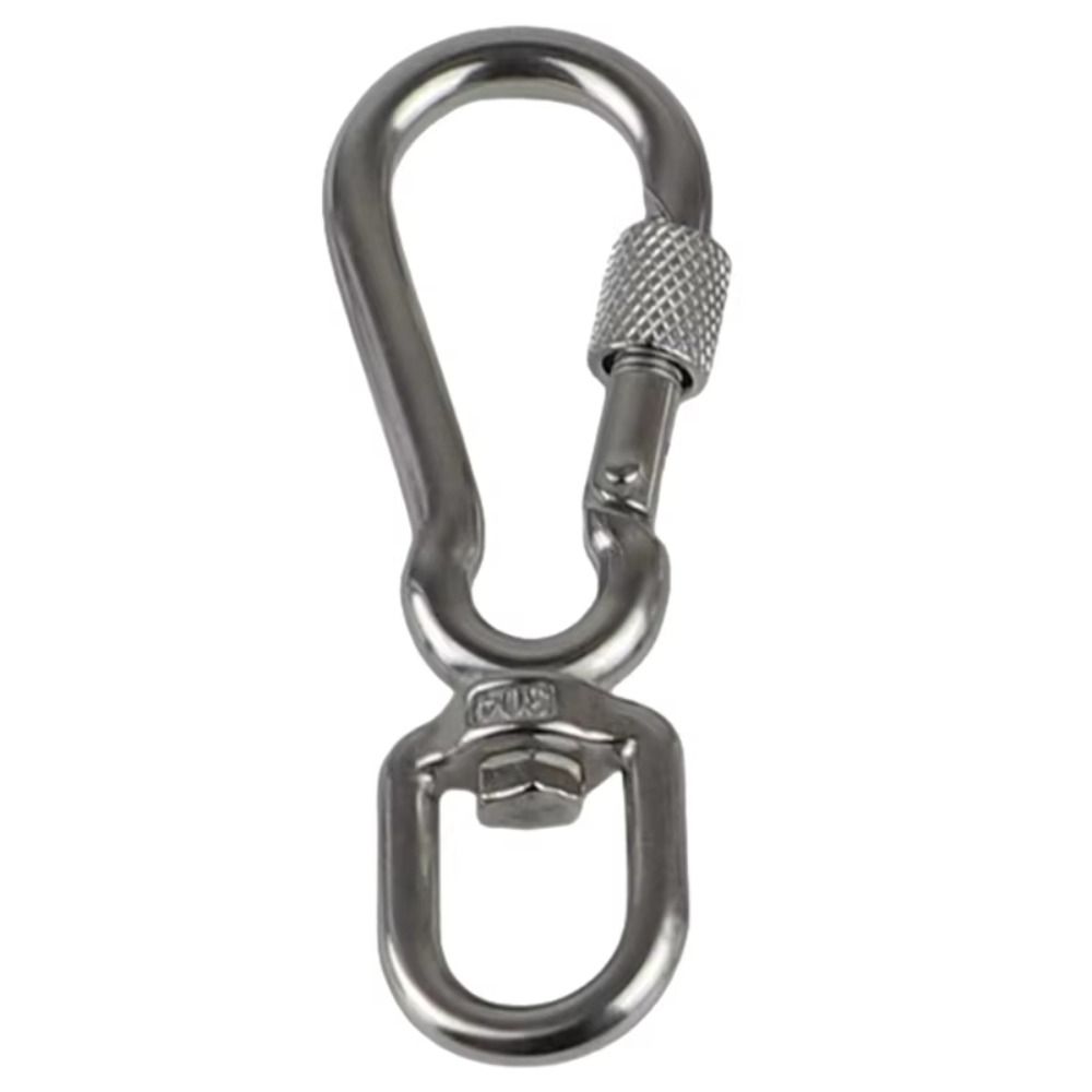 2Pcs 304 Stainless Steel Dog Leashes Clasp Multipurpose Pet Leash Buckle  for Dog Walking