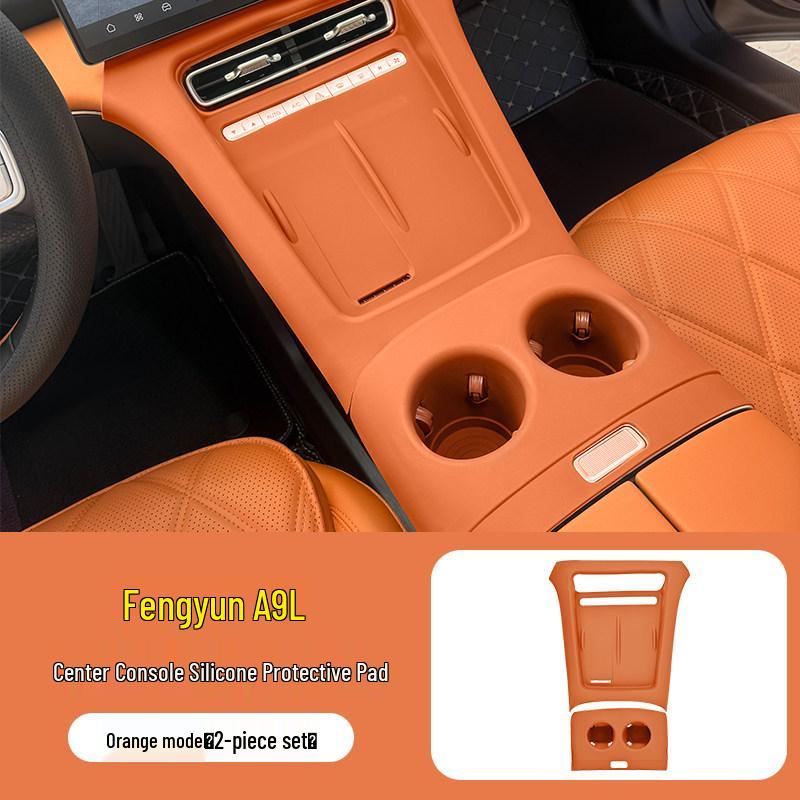 Chery Fengyun A9L Silicone Center Console & Window Button Protection Pad.