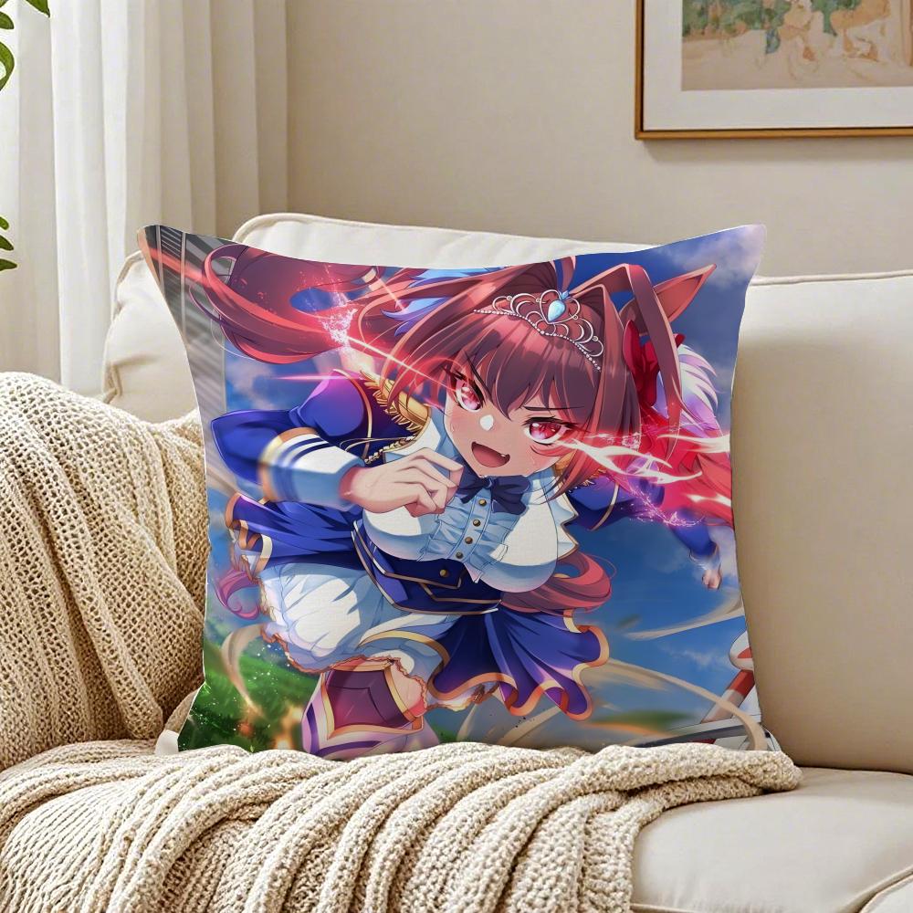 Game IdolRacing PPretty DDerby Cushion Cover Pillowcase Antidustmite living Room Sofa Decor Cushion Room