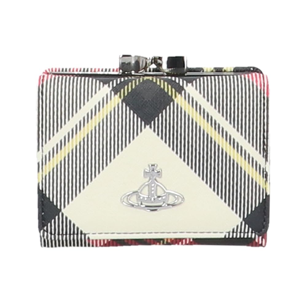 

Vivienne Westwood Derby Small Frame Wallet, Clasp Closure, Tri-fold Wallet, 51010018 S0012 O101, New Exhibition [Used]
