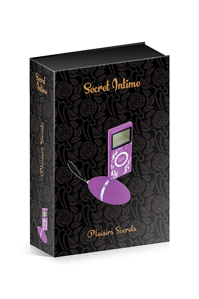 Oeuf Vibrant Violet 10 Vitesses Télécommande écran Lcd Cc5720000050