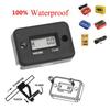 1 Set Motorcycle Engine Working Hour Meter Inductive Timer Lcd Display Digital Time Gause For Atv Boat Moto Instrument