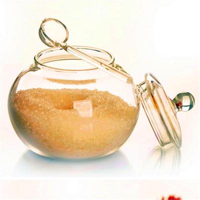 Set di barattoli per condimenti in ceramica con cucchiaino - Contenitori in vetro per sale, zucchero, glutammato monosodico e spezie