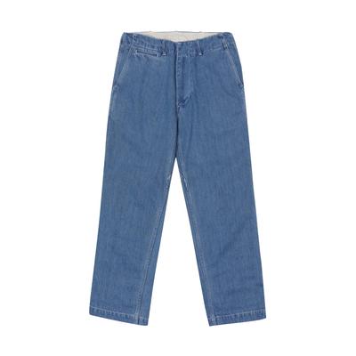Nanamica Unisex Wide Denim Pants S25sc086e
