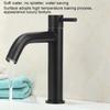 Stainless Steel Bathroom Basin Sink Faucet Single Cold Water Tap Faucet with Hose