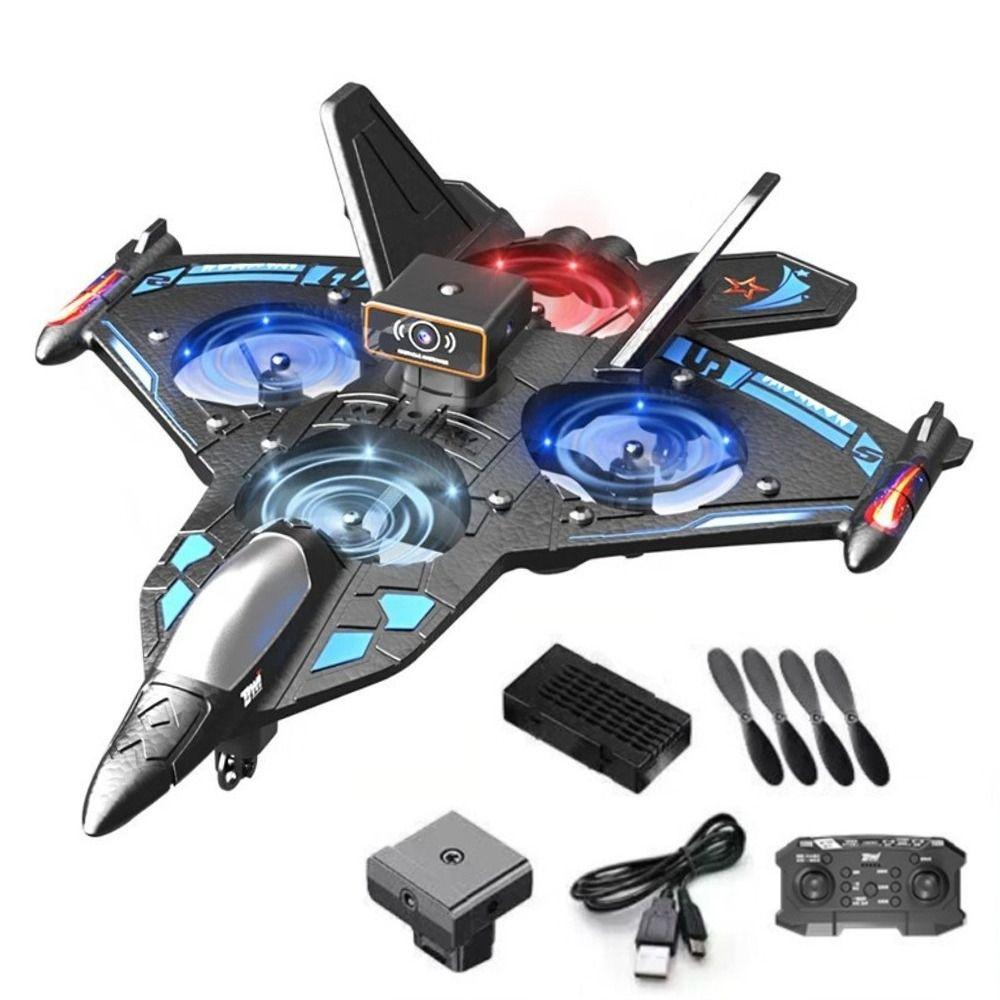 with Light Remote Control Plane Foam Helicopter Quadcopter Creative RC Planes