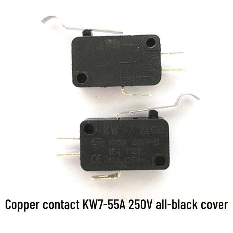 5A250V Kupfer-Berührung KW7 Mikroschalter - 1C/2C25 Dreibein-Hubbegrenzung