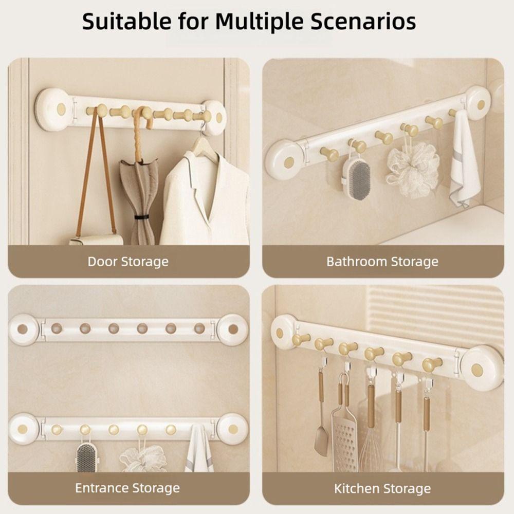 Mehrzweck-Aufbewahrungshaken Selbstklebend Badezimmer Handtuchhalter Küchenaufbewahrungshaken Zubehör