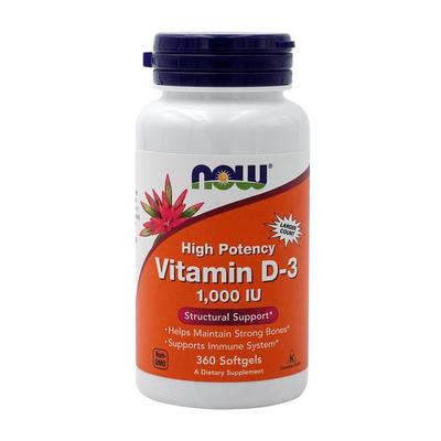 Hochwirksames Vitamin D-3 1000 IE, 360 Weichkapseln