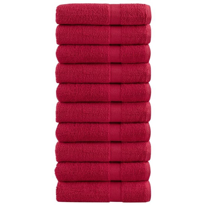 VidaXL Premium Bath Towels 10 Pcs, Shower Towels, Bath Sheets, Guest Towels of 137409