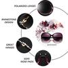 FEISEDY Polarized Sunglasses with UV400 Oval Nose for and Hiking Women's Protection, Shape, Lightweight, Protection, Driving, Sports, Fishing, (B2730)