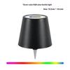 RGB Plug-in Wine Bottle Lamp Metal Wine Bottle Table Lamp Rechargeable LED Luminous Table Lamp