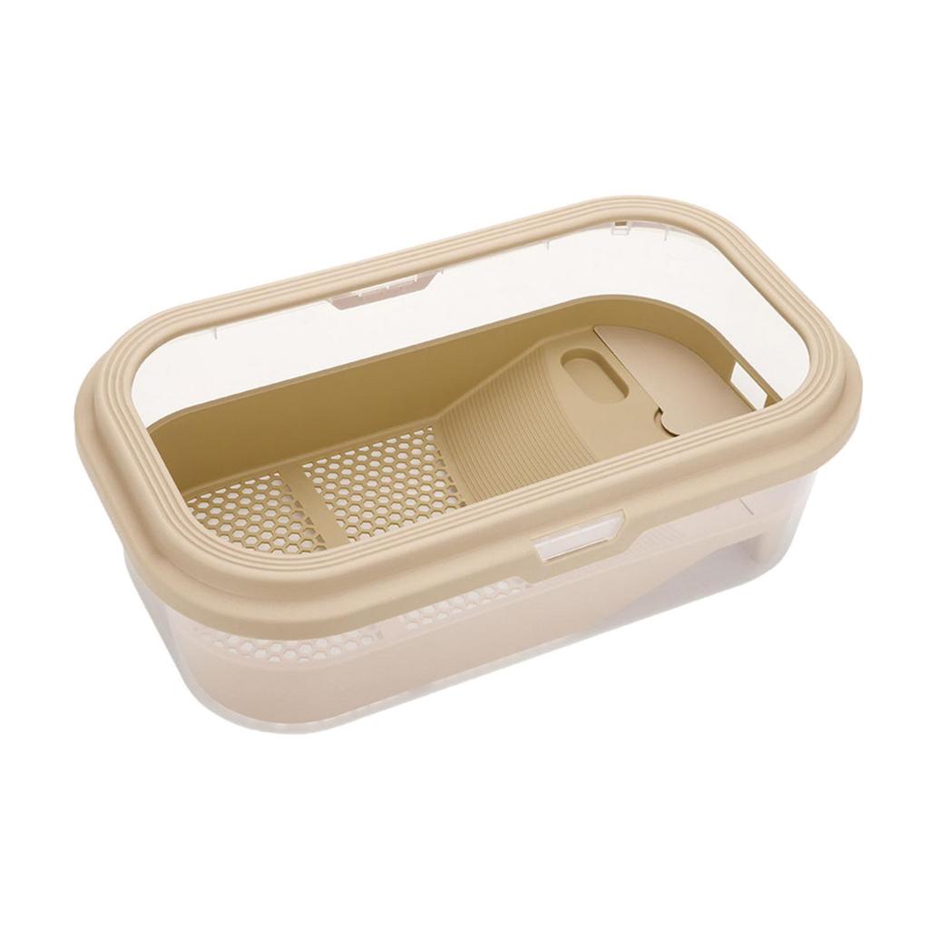 Small Turtle Tank Detachable Pets Accessories Resting Case Habitat for Frog Pet Turtle Tortoises Small Amphibious Creatures