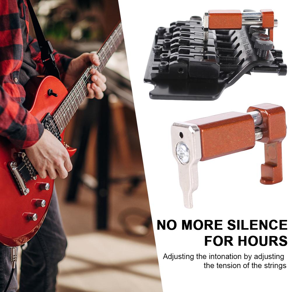 Regulator intonacji ze stopu cynku Narzędzie do intonacji mostka gitarowego dla systemów mostków tremolo Floyd Rose