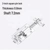 Enhanced Stainless Steel Anti-Theft Door Latch for Warehouse, Bathroom, and Wooden Doors - Surface Mounted Bolt.