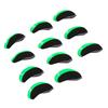 11 szt. Pokrowców na główki kijów golfowych Neoprenowe Numerowane Ochraniacze na główki kijów golfowych na boiska zewnętrzne Zielone