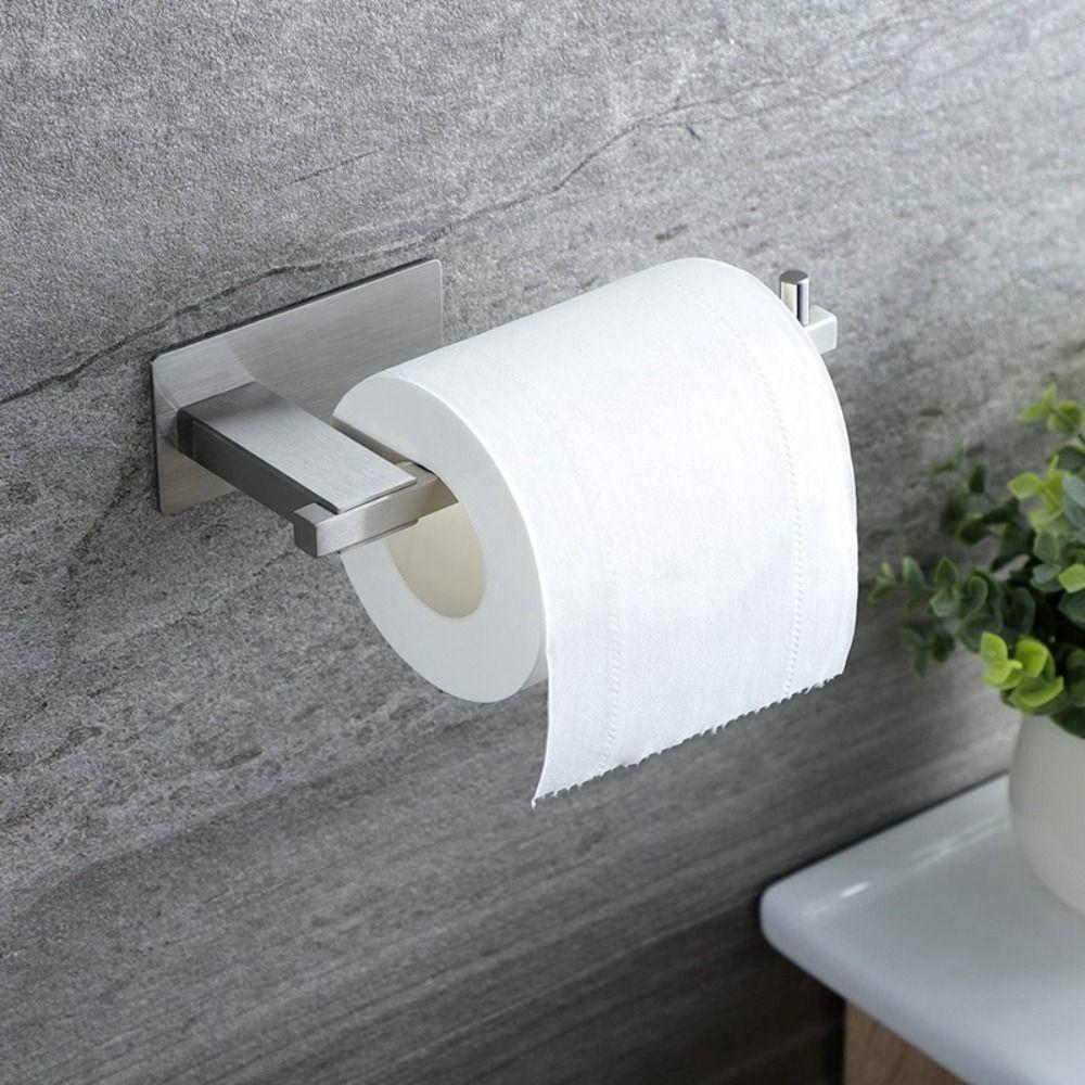 3PCS/Set Stainless Steel Toilet Roll Paper Holder Paper Towel Rack Bathroom Accessories