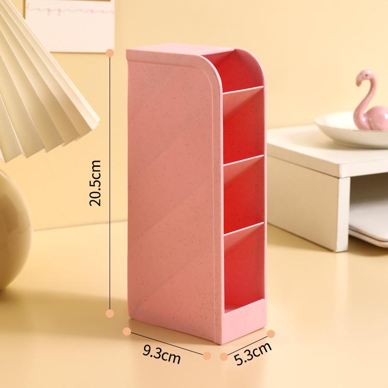 Porte-stylo transparent multi-grilles style nordique pour étudiants