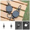 Easy-to-pull Badge Holder Buckle Easy-to-pull Buckle Rope Durable Retractable Pull Badge Reel  Male