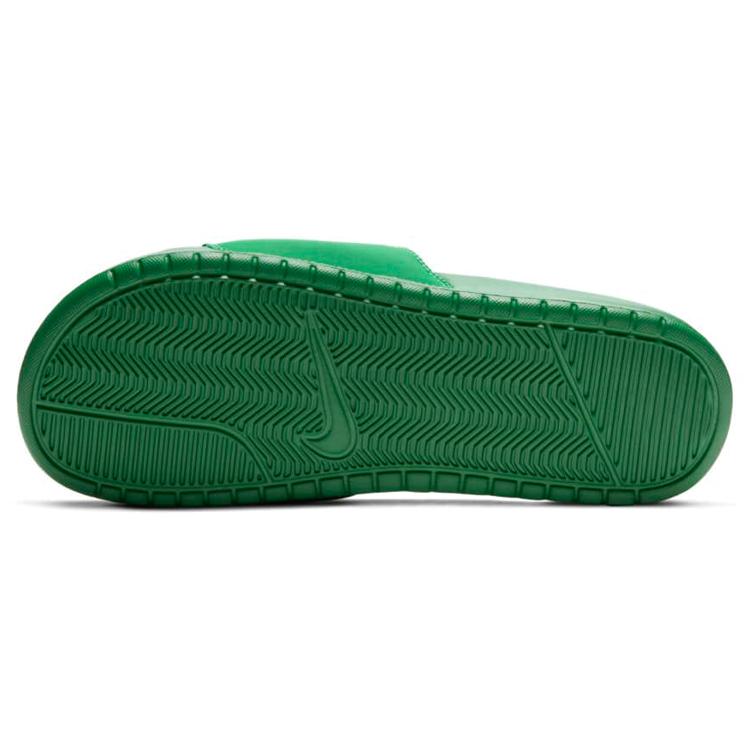 New Nike Benassi Slide Stussy Pine Green Sail DC5239-300