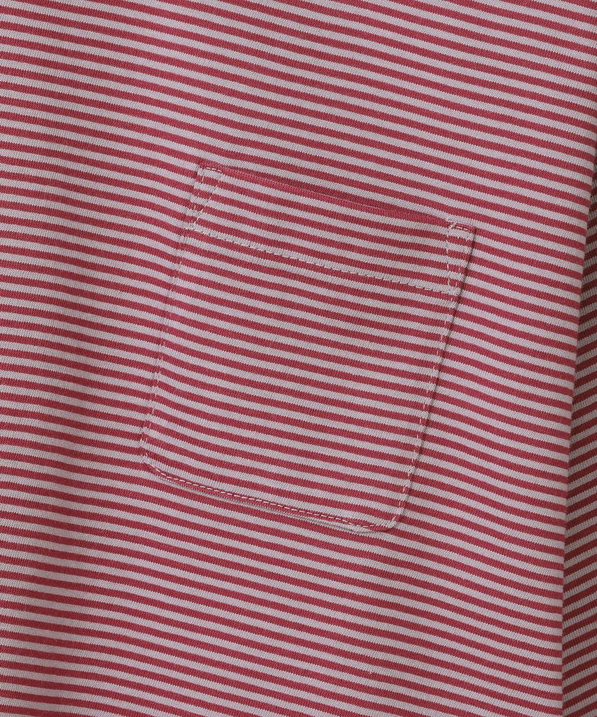 CGP Striped Pocket Short Sleeve T-Shirt - Purple