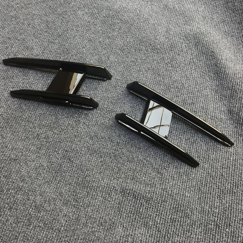 

For Volkswagen VW Golf 8 MK8 GTI GTD GTE R-line 2019-2026 Tusk Style High Quality ABS Front Bumper Side Air Vent Air Knife