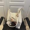 Pu Duffle Bag For Women With Top Zipper Closure And Inner Pocket For Daily Use
