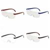 Clear Working Goggles Lightweight Rimless Reading Glasses Unique Frameless Eyeglasses Women