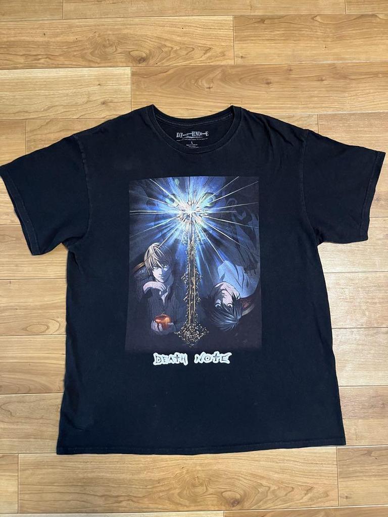 [USED] Official Death Note anime T-shirt, size L