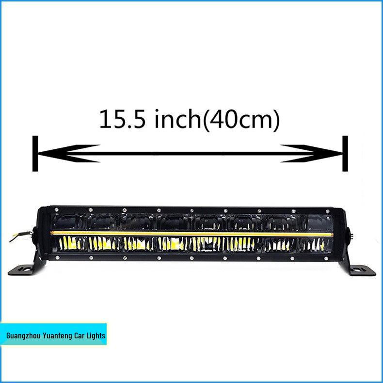 26-Year New Car LED Yellow DRL Double Row, 8-37 Inch, 10W Strip Light