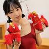 Soft Plush Mascot Doll Spring Festival Decor Stuffed Animal Cute Year of the Sheep Mascot  Gift