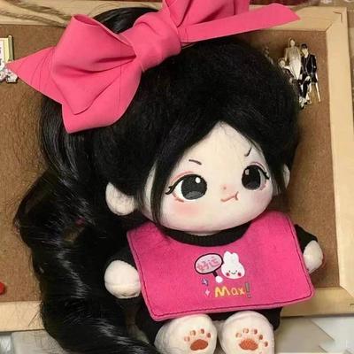 20cm bavlněná panenka Idol, plyšová kawaii, sada pro kutily pro miminko, sada zdobných kousků, kolekce hraček pro holčičku k narozeninám Halloween
