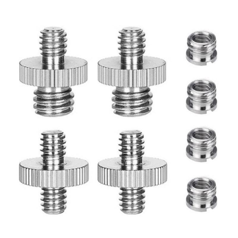 

Professional Camera Quick Release Plate 1/4in to 3/8in Screws Adapter Precise Thread for Secure Equipment Installation