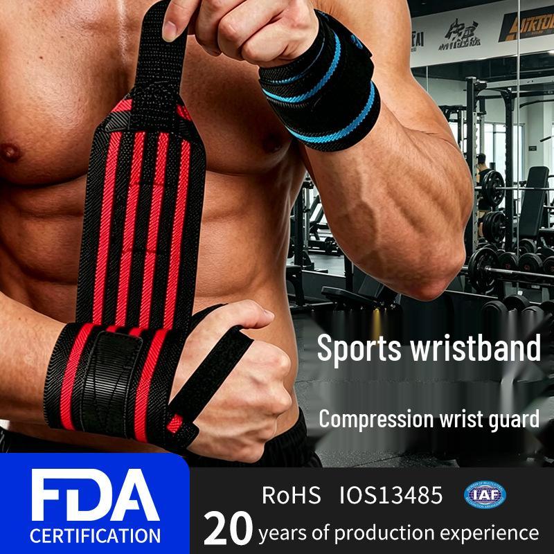 Cross-Border Fitness Wristband: Strap Protector for Cycling, Weightlifting, Pull-Ups, Shot Put, Compression Hand Wrap.