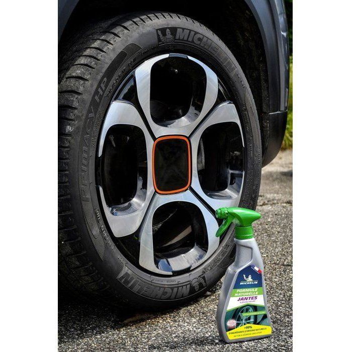 Felgenreiniger Sprühflasche 500ml - MICHELIN - Natürliche Formel, alle Arten von Felgen und Radkappen