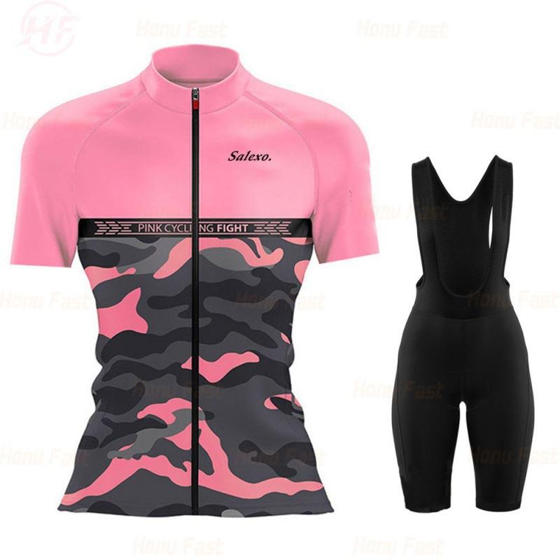 Women's Cycling Suit Short Sleeve Suit Summer UV Protection Mountain Bike Road Bike Cycling Suit 2026 Summer Suit Breathable Cycling Suit