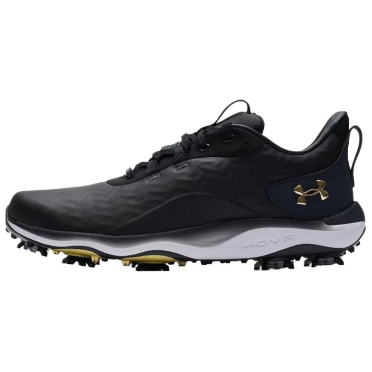 Under Armour Drive Pro Clone Удобные Прочные Дышащие Износостойкие Низкие Гольф-Ботинки Мужские кроссовки Черный 6006116-001 40